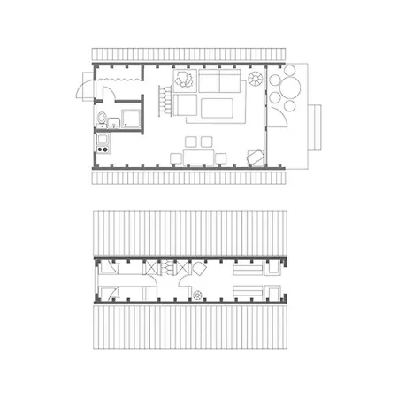 Ferienwohnpark Nurdachhaus Typ 7 Nd 60 펜션 *